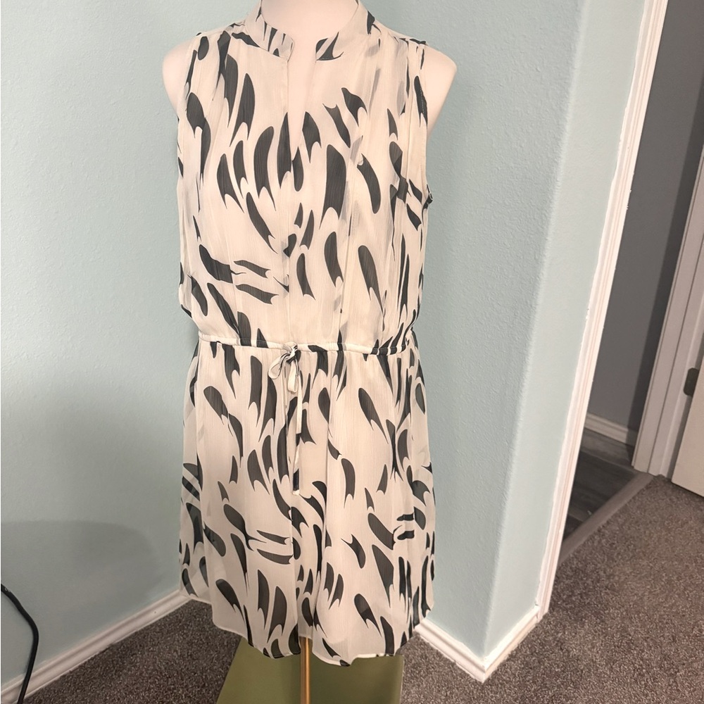 Black and White Dress